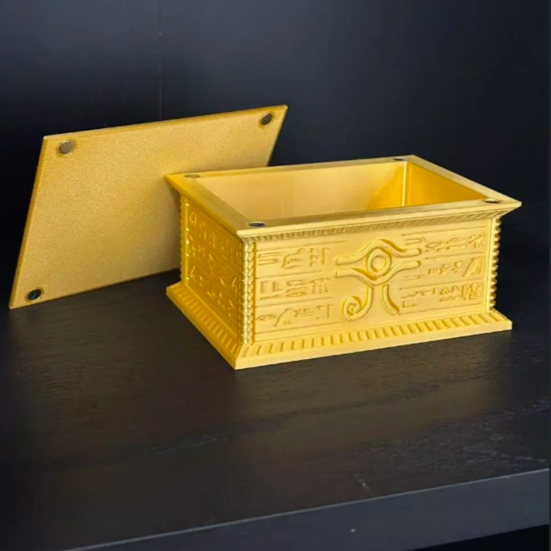 กล่องใส่การ์ด Yu-Gi-Oh Gold Sa - 3D Printing Gold บทวิจารณ์และราคา
