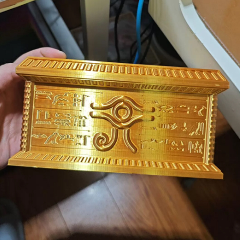 กล่องใส่การ์ด Yu-Gi-Oh Gold Sa - 3D Printing Gold บทวิจารณ์และราคา