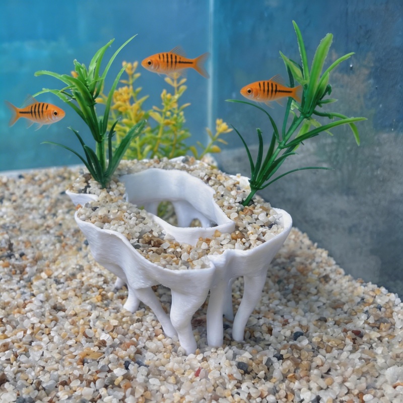 พืชน้ำพิมพ์สามมิติรูปทรงรากไม้ - 3D Printing Vase บทวิจารณ์และราคา