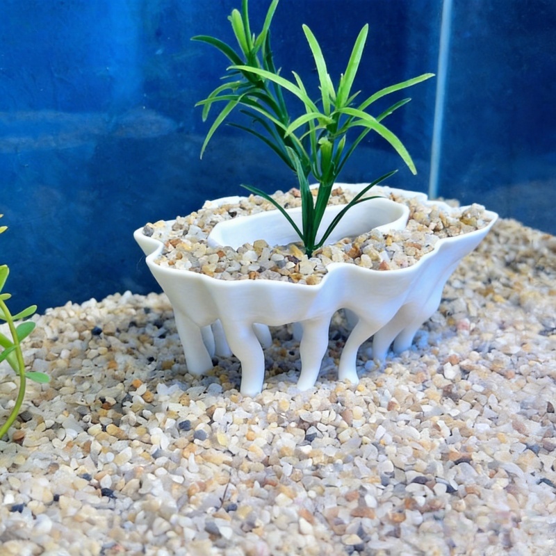 พืชน้ำพิมพ์สามมิติรูปทรงรากไม้ - 3D Printing Vase บทวิจารณ์และราคา