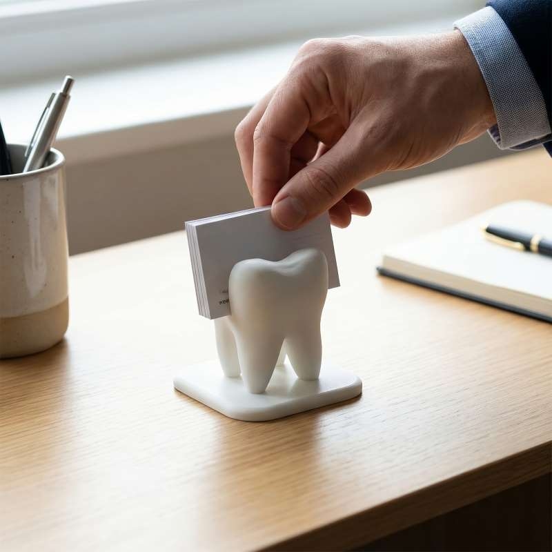 ที่ใส่นามบัตรรูปฟันพิมพ์ 3 มิต - 3D Printing Table บทวิจารณ์และราคา