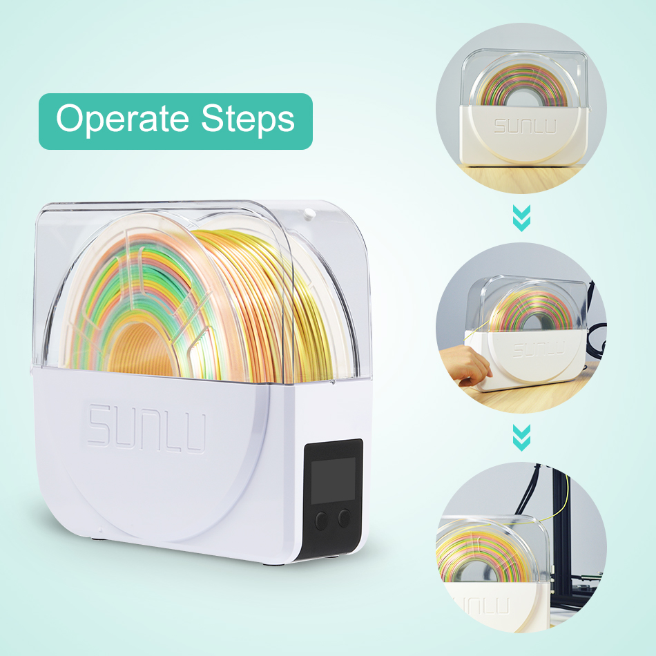 SUNLU Filamentเครื่องเป่าS1 Pl - 3D Printing Output บทวิจารณ์และราคา