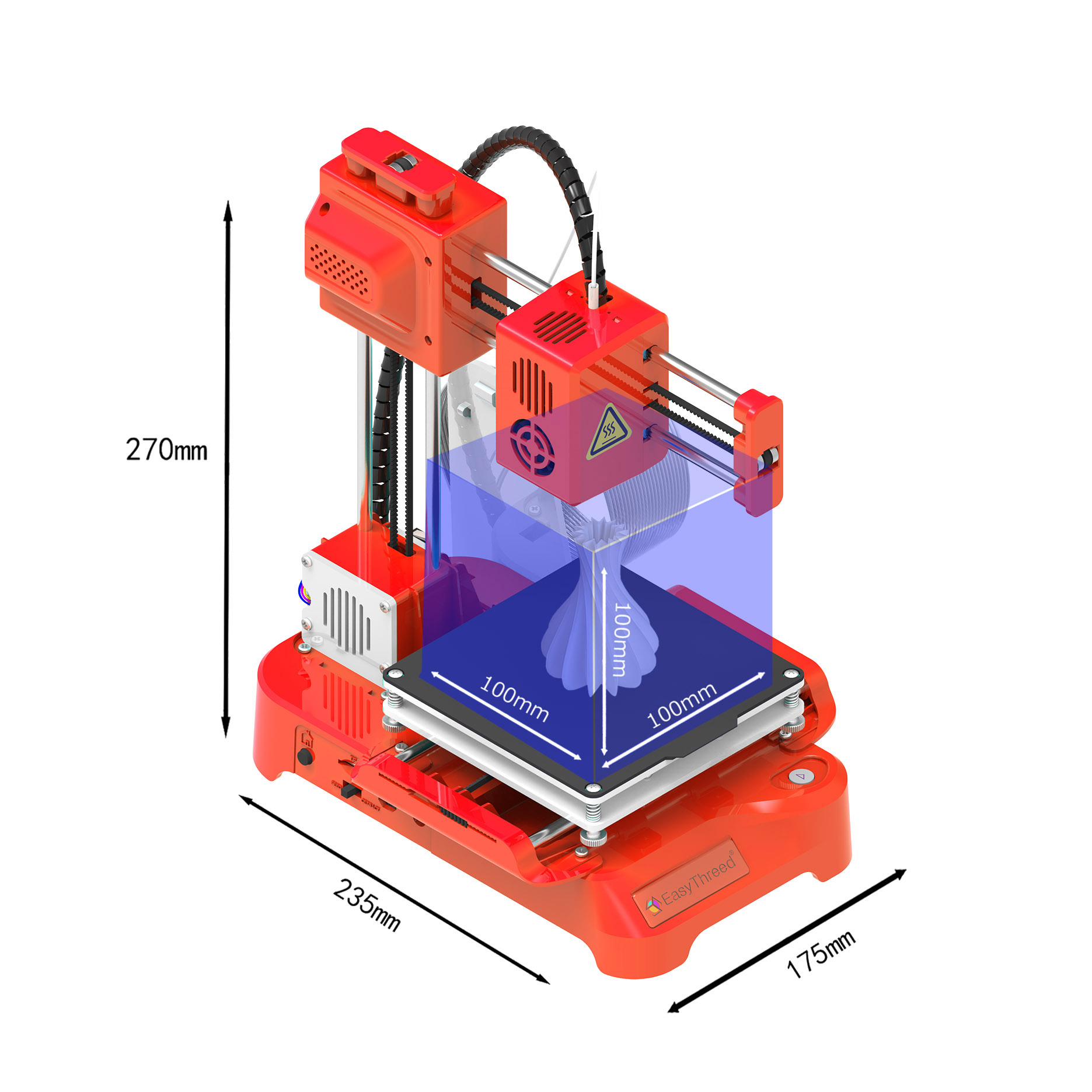 เครื่องพิมพ์สามมิติ Easythreed - 3D Printing Output บทวิจารณ์และราคา