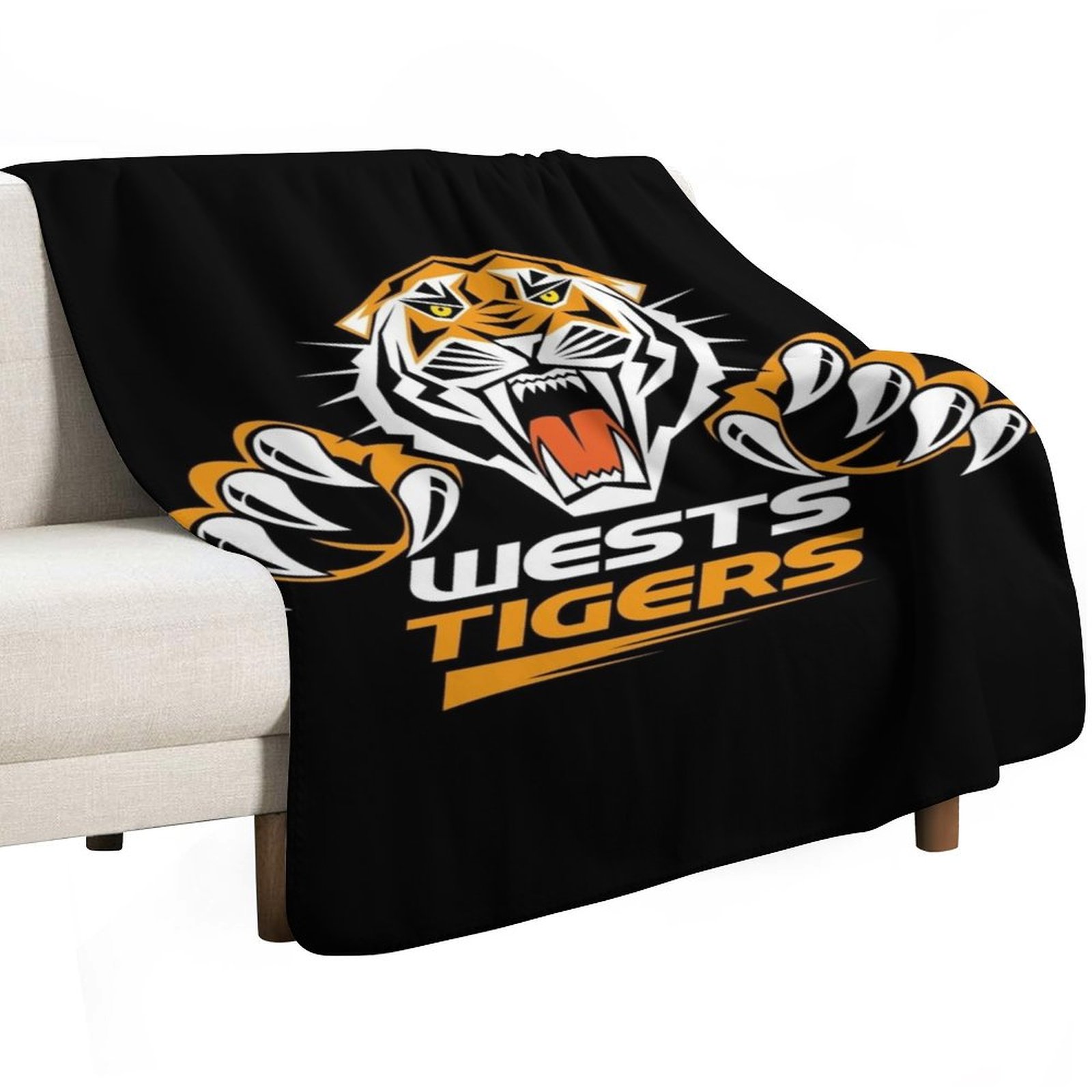 New-Wests-Tigers-01-Icon Throw - 3D Printing Icon บทวิจารณ์และราคา