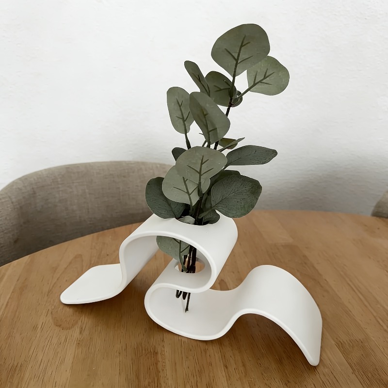 แจกันพิมพ์ลาย 3 มิติ ทรงโค้ง ส - 3D Printing Vase บทวิจารณ์และราคา